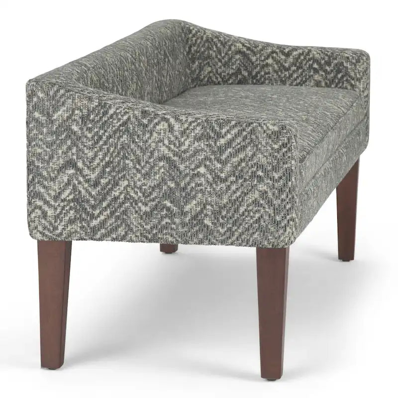 WYNDENHALL Layla 50 inch Wide Contemporary Upholstered Bench - 50x 22x 23.8