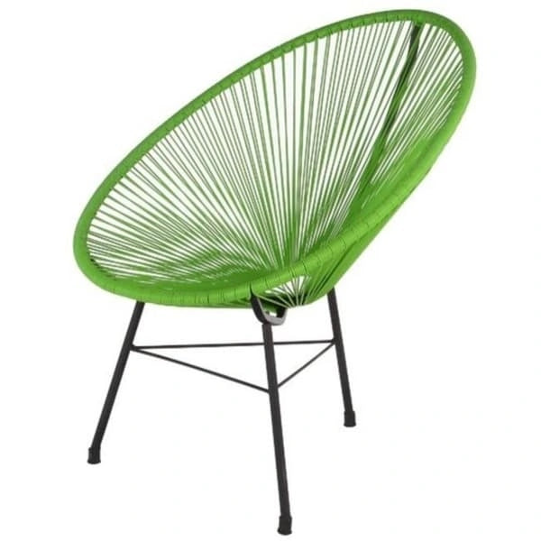 Acapulco outdoor/indoor lounge chair, Black