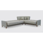 Nazim Fabric Convertible Sleeper Sectional Sofa