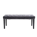 Velvet Dining Bench Bedroom Bench