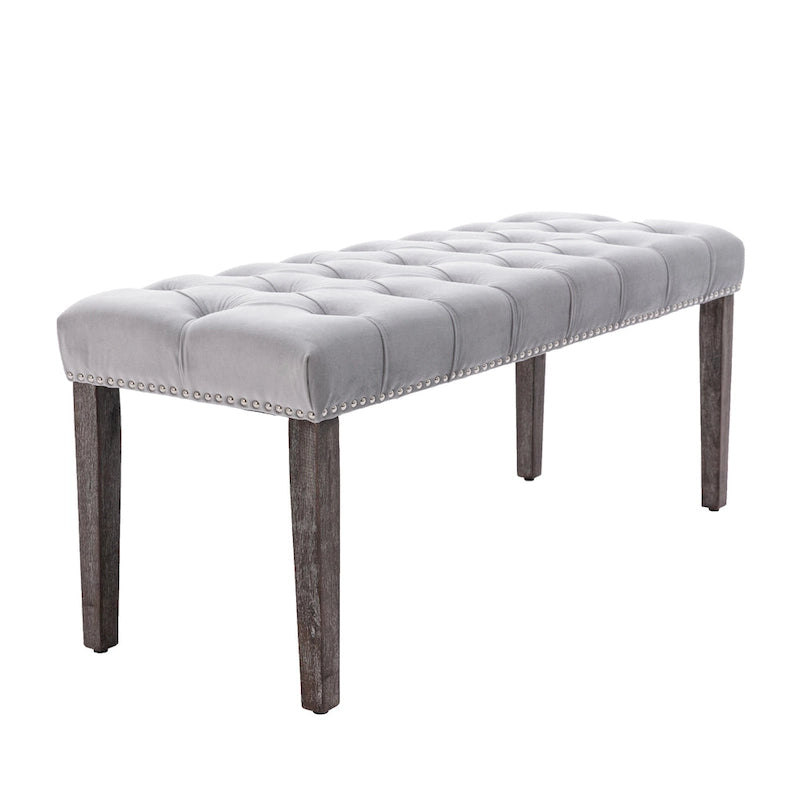 Velvet Dining Bench Bedroom Bench