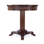 Ellsworth 36 Ribbed Pedestal Foyer Table