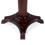 Ellsworth 36 Ribbed Pedestal Foyer Table