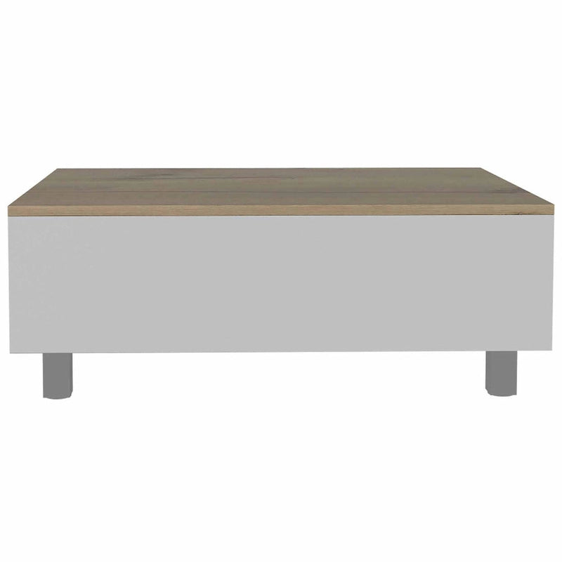 FM Furniture Boston Lift Top Coffee Table with Hidden Storage Compartment