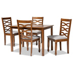 Lanier Modern and Contemporary 5-Piece Dining Set