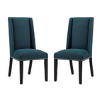 Modway Baron Fabric Upholstered Dining Chairs (Set of 2)