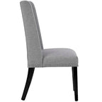 Modway Baron Fabric Upholstered Dining Chairs (Set of 2)