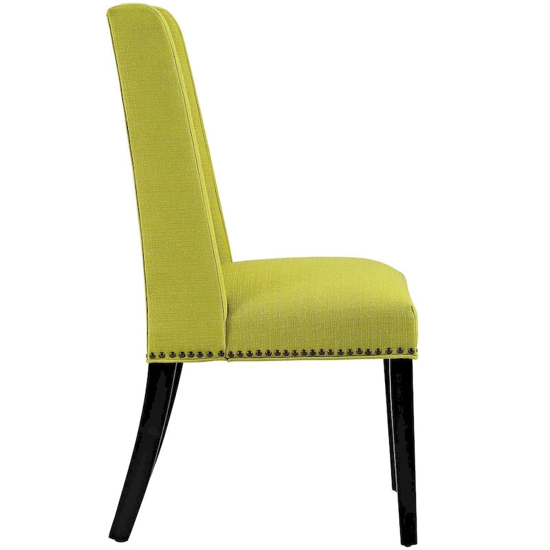 Modway Baron Fabric Upholstered Dining Chairs (Set of 2)