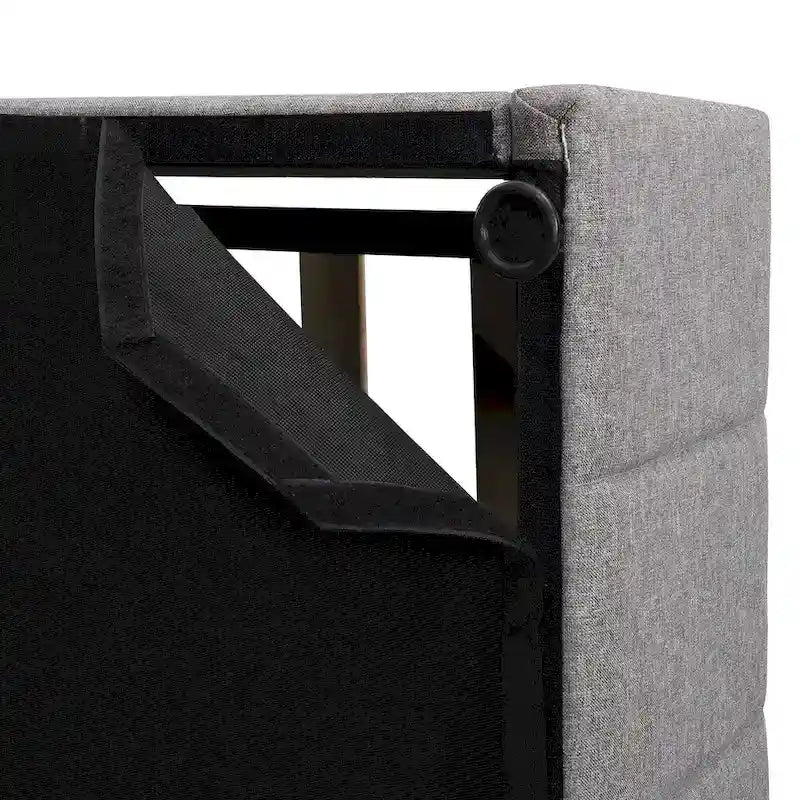 Mordern Upholstered Platform bed with a Hydraulic Storage System