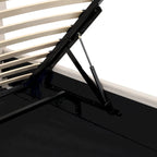 Mordern Upholstered Platform bed with a Hydraulic Storage System