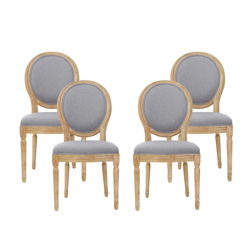 Phinnaeus French Country Dining Chairs (Set of 4) by Christopher Knight Home