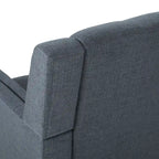 Candace Mid-century Modern Armchair by Christopher Knight Home - 32.28W x 31.50L x 32.68H