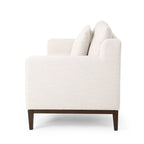 Elliston Fabric Contemporary 3-seater Sofa with Accent Pillows by Christopher Knight Home