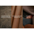 Signature Design by Ashley Puckman Mid Century Modern Leather Accent Chair - 29 W x 31.5 D x 34.25 H