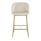Silver Orchid Harding Velvet Counter Stool (Set of 2)