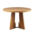 INK+IVY Kennedy 44 Round Dining Table - Pecan
