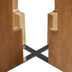 INK+IVY Kennedy 44 Round Dining Table - Pecan