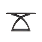 DH BASIC Transitional Distressed Grey 47-inch 1-Shelf Sofa Table by Denhour