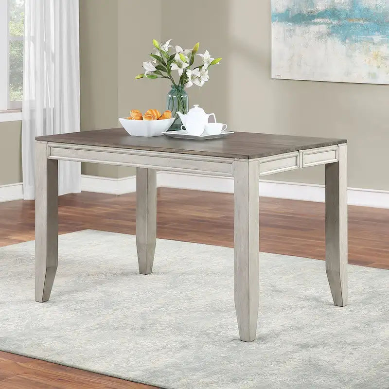 Steve Silver Aldrich Two-tone 7-piece Counter Dining Set