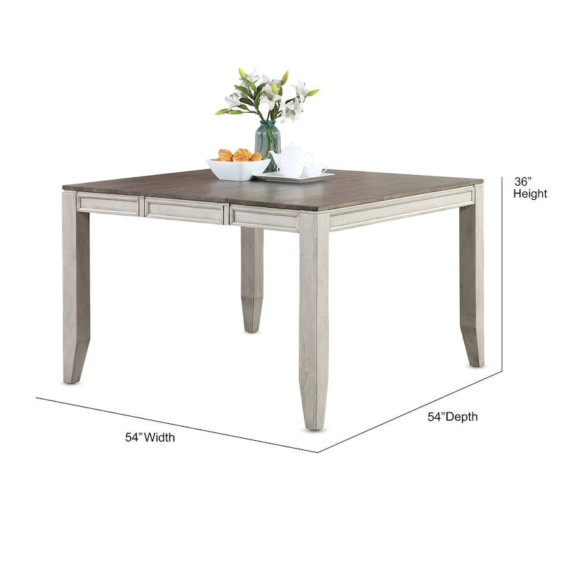 Steve Silver Aldrich Two-tone 7-piece Counter Dining Set