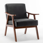 Cedrice 26.37 Wide Faux Leather Accent Chair