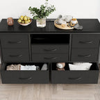 TV Stand & Chest of Drawers with AC Outlets