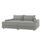 Conradus Modren Oversize 57 Deep Square Arm Sofa by HULALA HOME