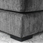 Kintra Contemporary Chenille Cushioned L-Shaped Sectional by Furniture of America