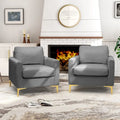 Pellebant Modern Upholstered Accent Armchair Club Chair