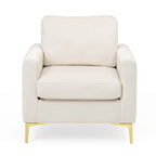 Pellebant Modern Upholstered Accent Armchair Club Chair