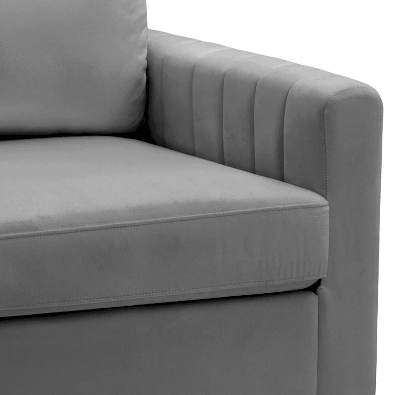 Pellebant Modern Upholstered Accent Armchair Club Chair