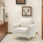 Pellebant Modern Upholstered Accent Armchair Club Chair