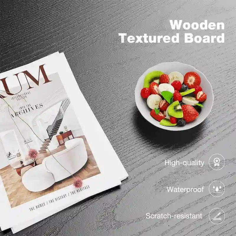 Lift Top Coffee Storage Wood Tables with Hidden Compartment