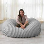 Jaxx 6 Foot Bean Bag, Loveseat, Sofa & Lounger - Mondo Fur