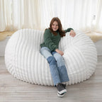 Jaxx 6 Foot Bean Bag, Loveseat, Sofa & Lounger - Mondo Fur