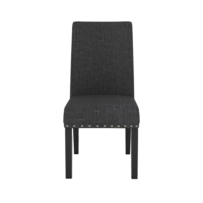 Copper Grove Humboldt Nailhead-trim Fabric Dining Chairs (Set of 2)