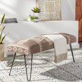 Heria Modern Bohemian Upholstered Bench