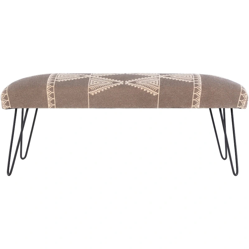 Heria Modern Bohemian Upholstered Bench