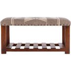 Heria Modern Bohemian Upholstered Bench