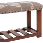 Heria Modern Bohemian Upholstered Bench