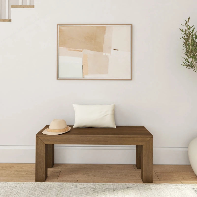 Plank and Beam Modern Dining Bench for 60 Table - 49