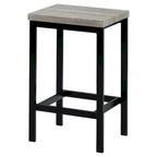 Extra Long Dining Table Set with 3 Stools Pub
