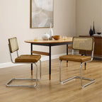 Art Leon Modern Upholstered Dining Chairs (Set of 2)