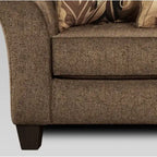 Roundhill Furniture Camero Fabric Pillowback Loveseat