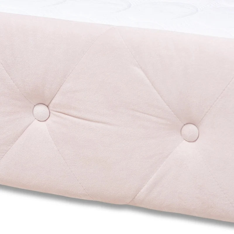 Copper Grove Saky Velvet Daybed with Trundle