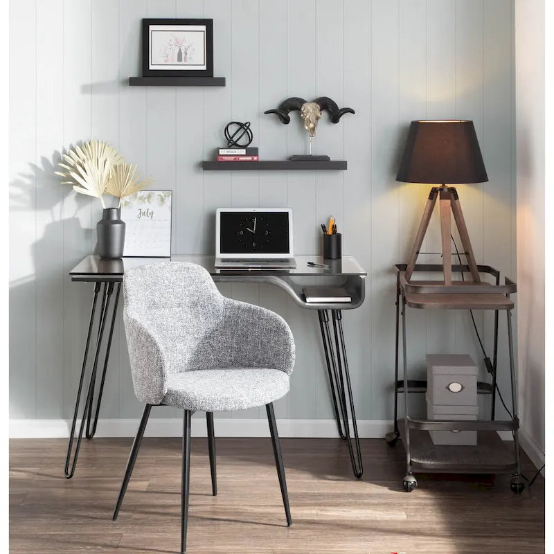 Carson Carrington Iglabo Industrial Upholstered Chair