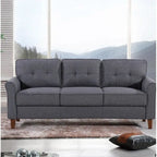 Kouchouk 78.7 Linen Flared Arm Sofa