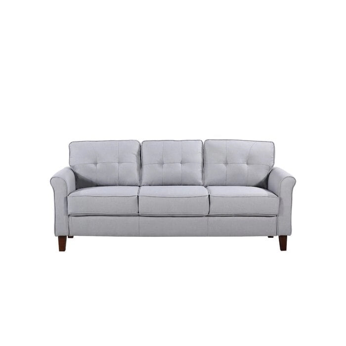 Kouchouk 78.7 Linen Flared Arm Sofa