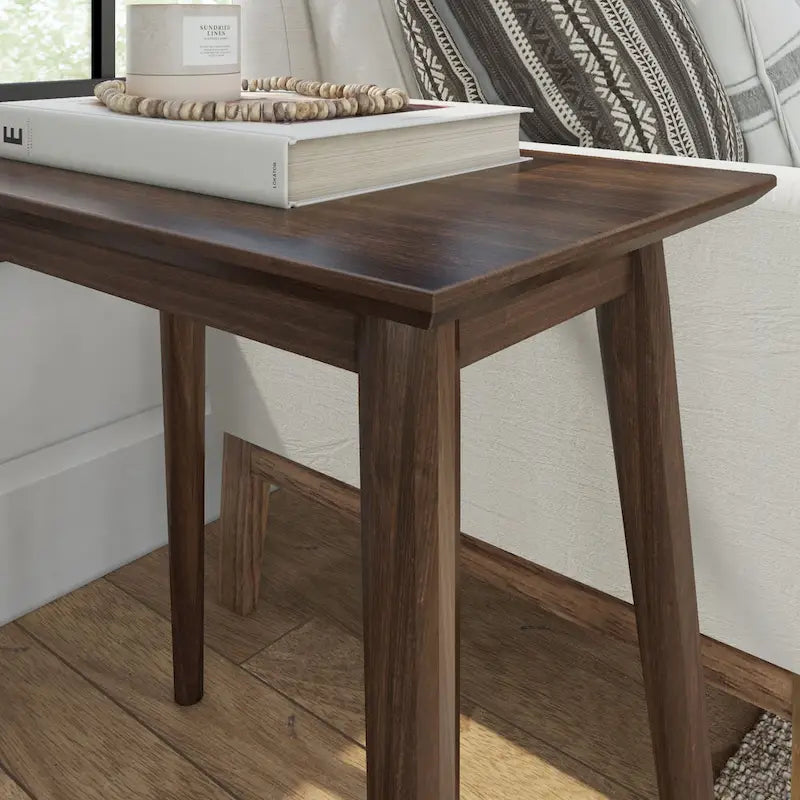 Plank and Beam Mid-Century Rectangular Side Table - 24