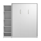 Claremont Queen Murphy Bed with Closet Organizer (85W) by Bestar